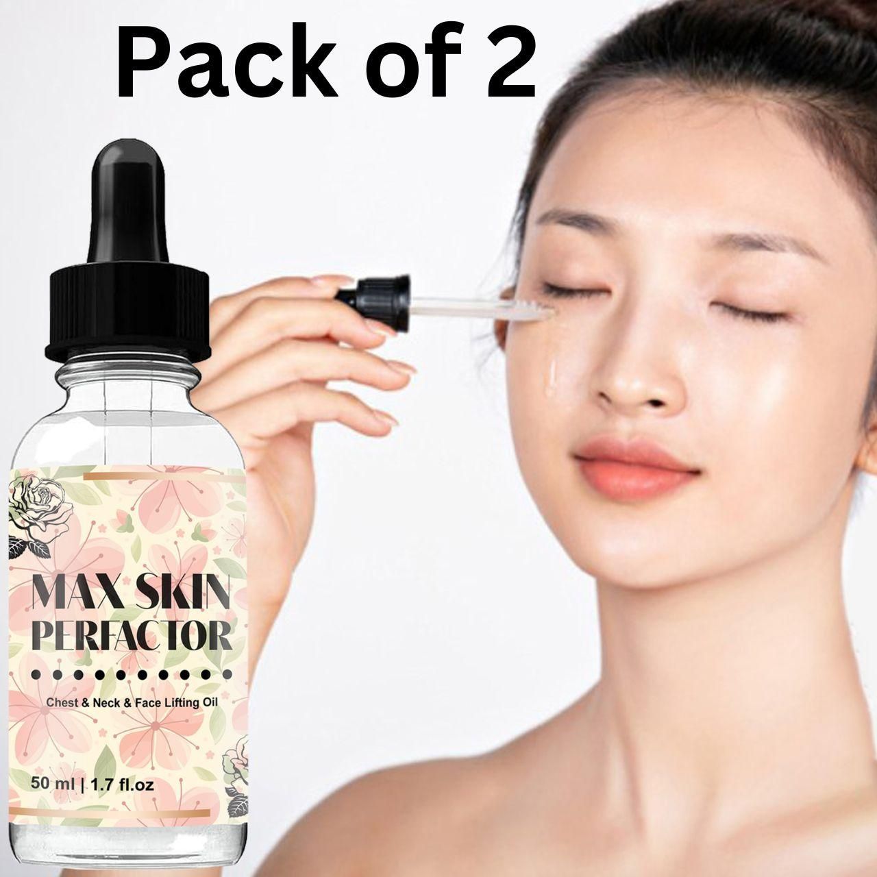 ✨ORGANIC MAX SKIN PERFECTOR SERUM (BUY 1 GET 1 FREE) ⭐⭐⭐⭐⭐4.9/5 Rating