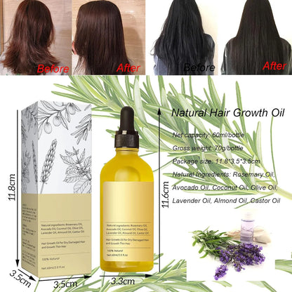 Veganick Natural Hair Growth Oil ( Buy 1 Get 1 Free )