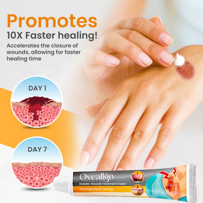 Oveallgo™ Diabetic Wounds Treatment Cream - Buy 1 Get 1 Offer