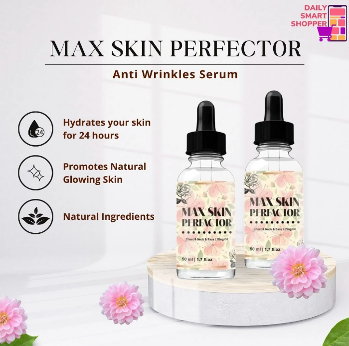 ✨ORGANIC MAX SKIN PERFECTOR SERUM (BUY 1 GET 1 FREE) ⭐⭐⭐⭐⭐4.9/5 Rating