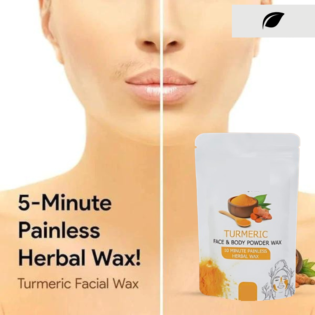 TURMERIC FACIAL WAX -  Pack 0f 3