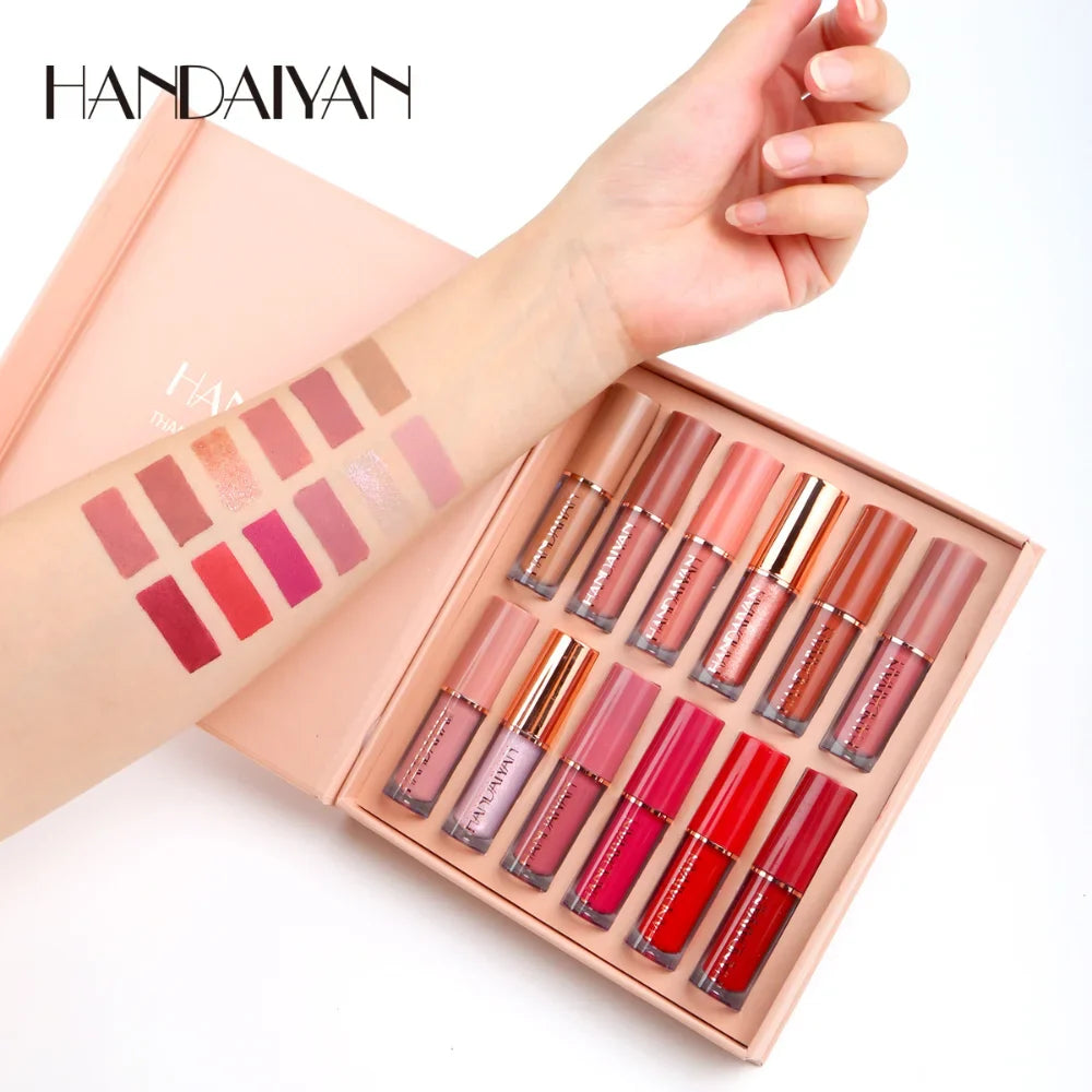 HANDAIYAN Matte Liquid Lipstick 😍 𝐁𝐔𝐘 6 𝐆𝐄𝐓 6 𝐅𝐑𝐄𝐄 😍