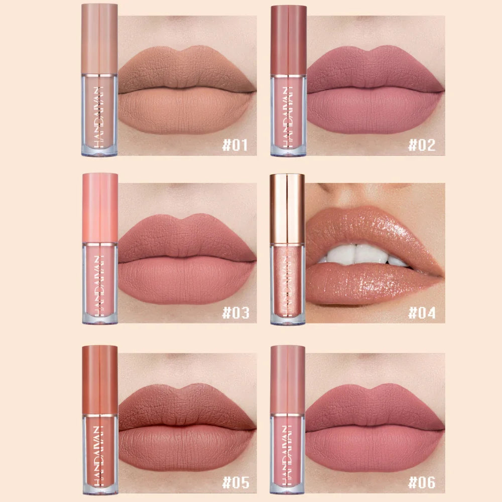 HANDAIYAN Matte Liquid Lipstick 😍 𝐁𝐔𝐘 6 𝐆𝐄𝐓 6 𝐅𝐑𝐄𝐄 😍